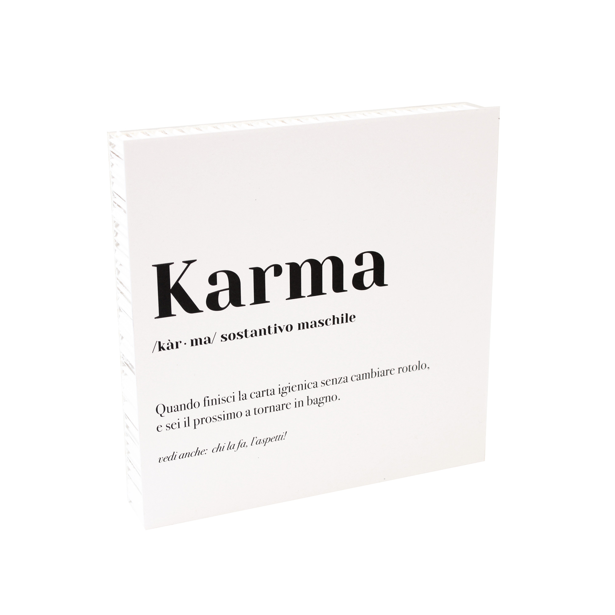 Quadretto Karma — Essent'ial